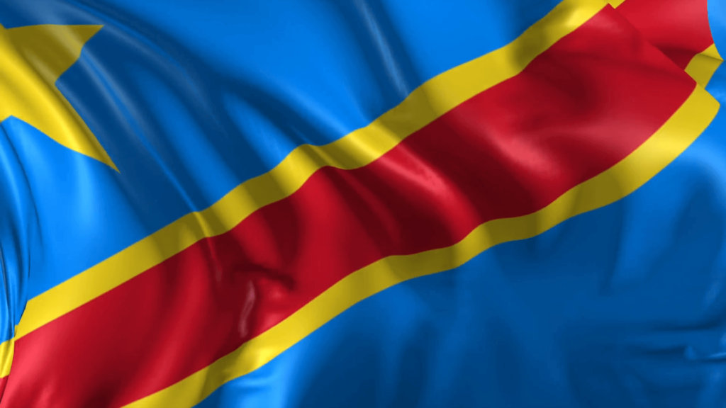 Flag of Democratic Republic of Congo