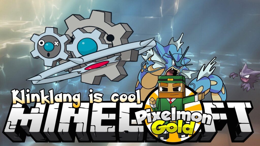 Minecraft Pixelmon Gold ‘Klinklang is cool’