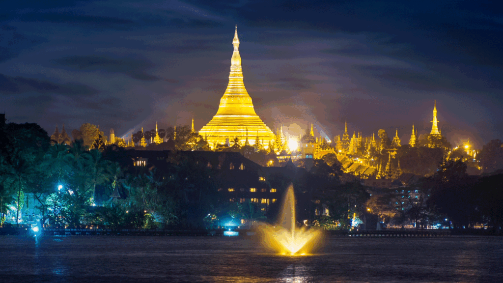 Shwedagon Pagoda – Yangon, Myanmar – TO LESS