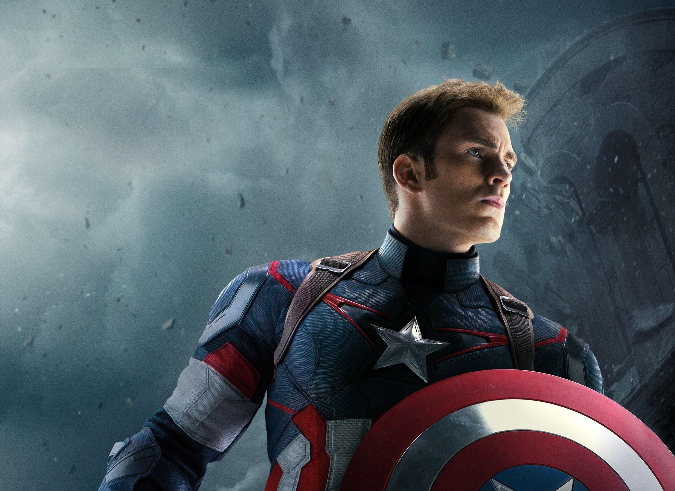 The Avengers Captain America 2K Wallpapers