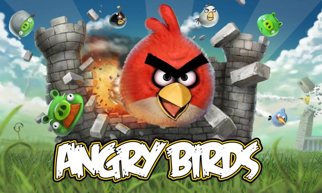 Angry Birds Desk 4K Wallpapers
