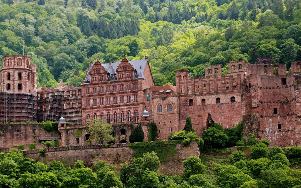 Wallpapers Germany Heidelberg Castles Cities