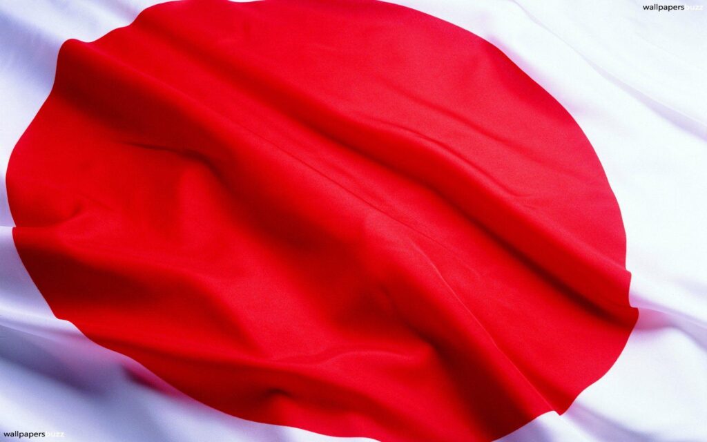 The flag of Japan 2K Wallpapers