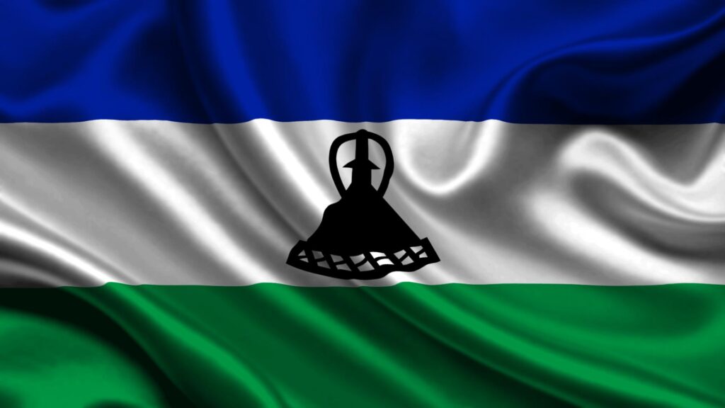 Pictures Lesotho Flag Stripes