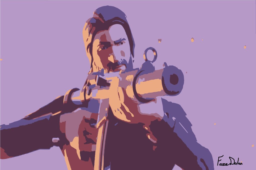 John Wick Fortnite K Drawing by Fazedolan Wallpapers and Free