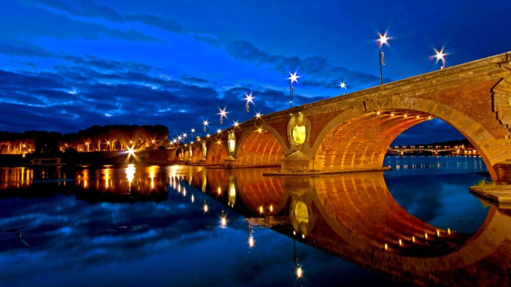 Pont Neuf, Toulouse 2K Wallpapers