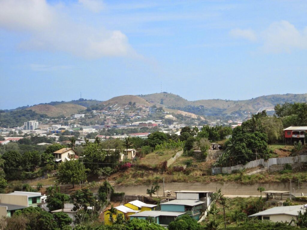 Beautiful View of Erima and Gordons Port Moresby, NCD