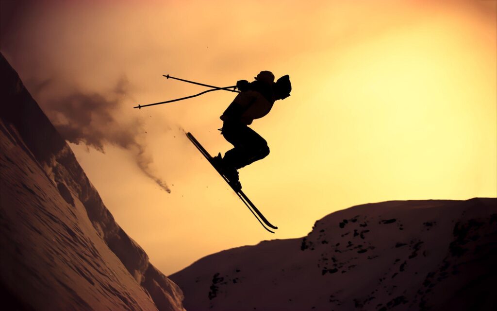 Extreme skiing Wallpapers