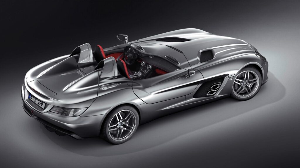 HD Black mercedes slr mclaren Wallpapers