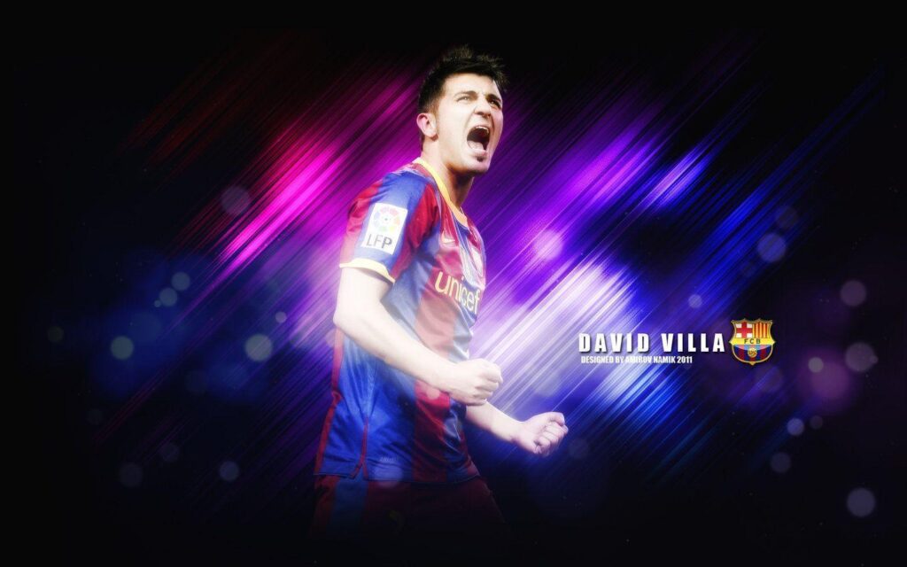 David Villa David Villa FC Barcelona Wallpapers
