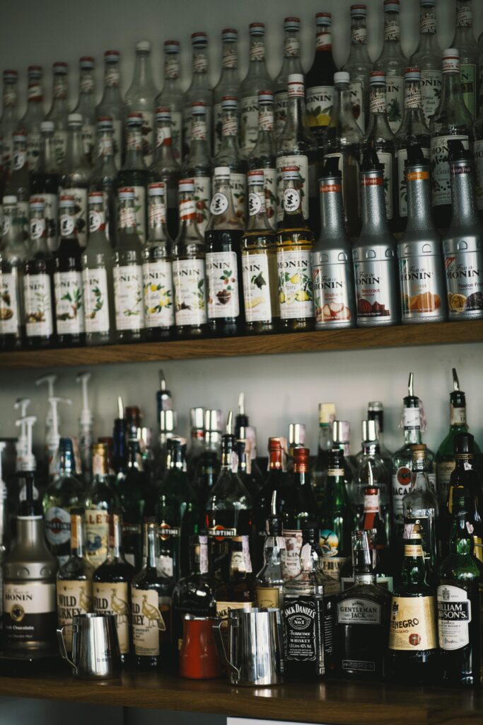 Glenfiddich Bottle Beside Wine Glass · Free Stock Photo
