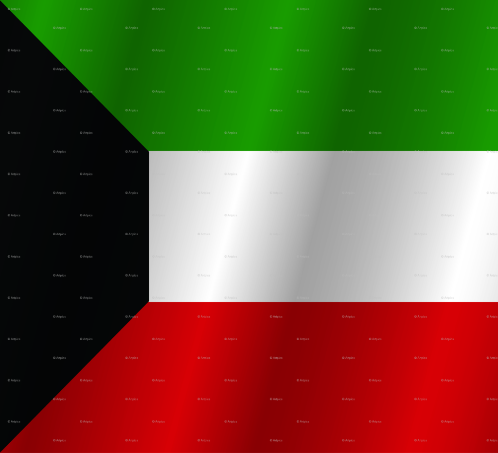 Flag of Kuwait giftwrap