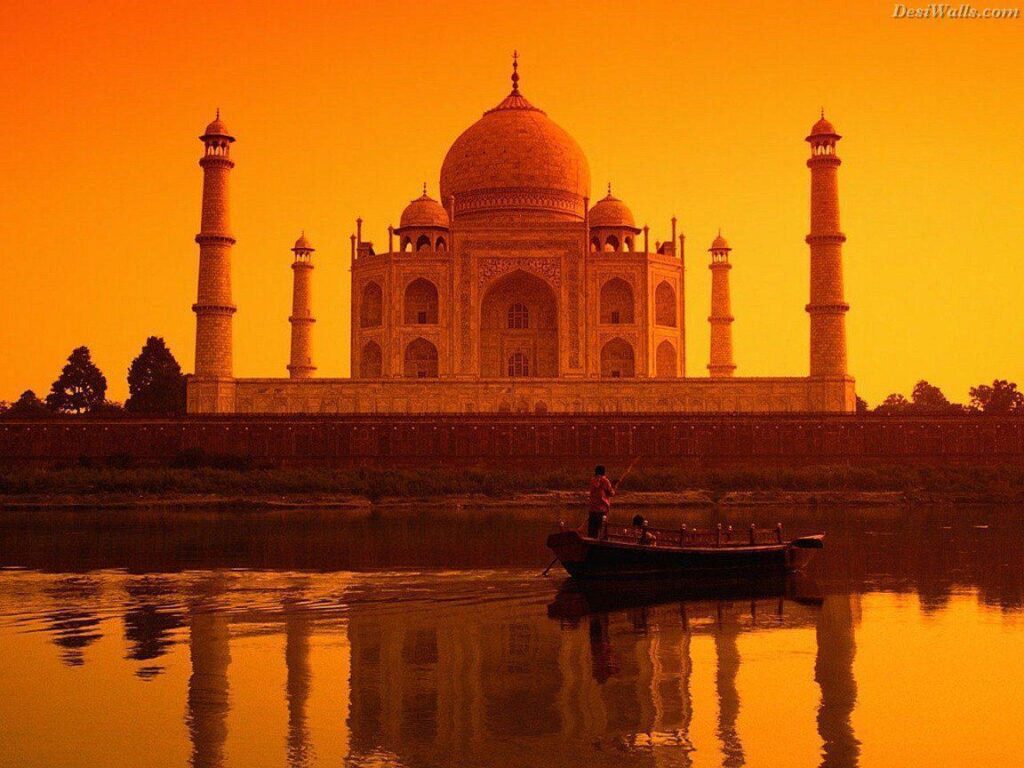 Wallpaper For – Taj Mahal Sunrise
