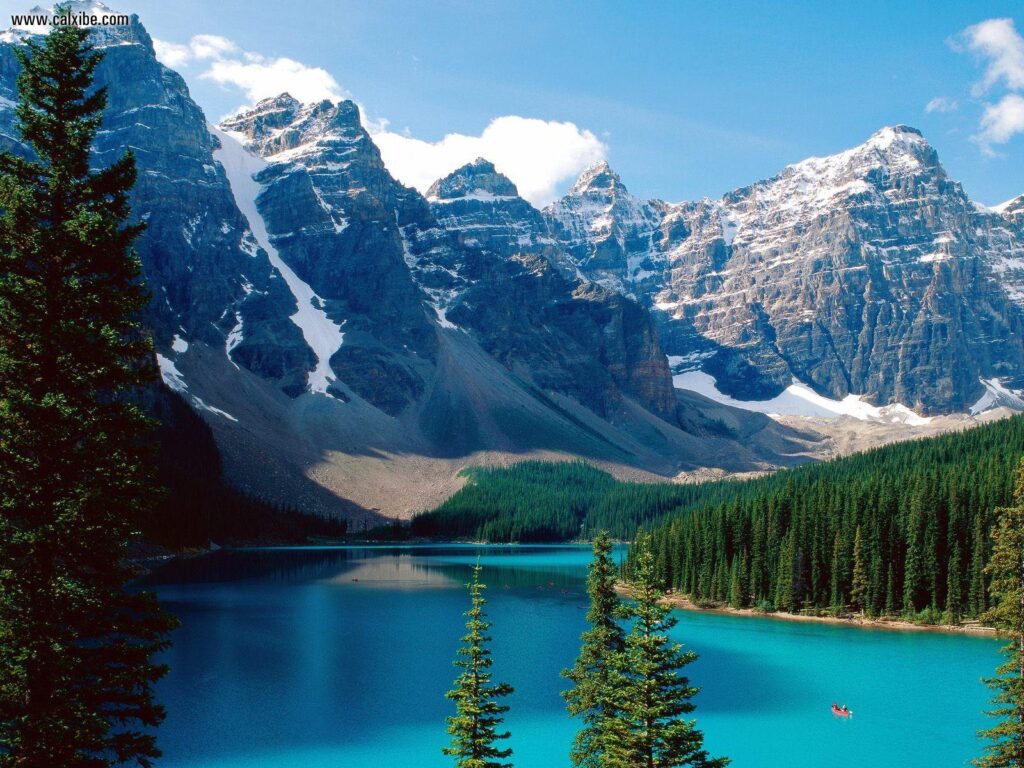 Nature Moraine Lake Banff National Park Canada, picture nr