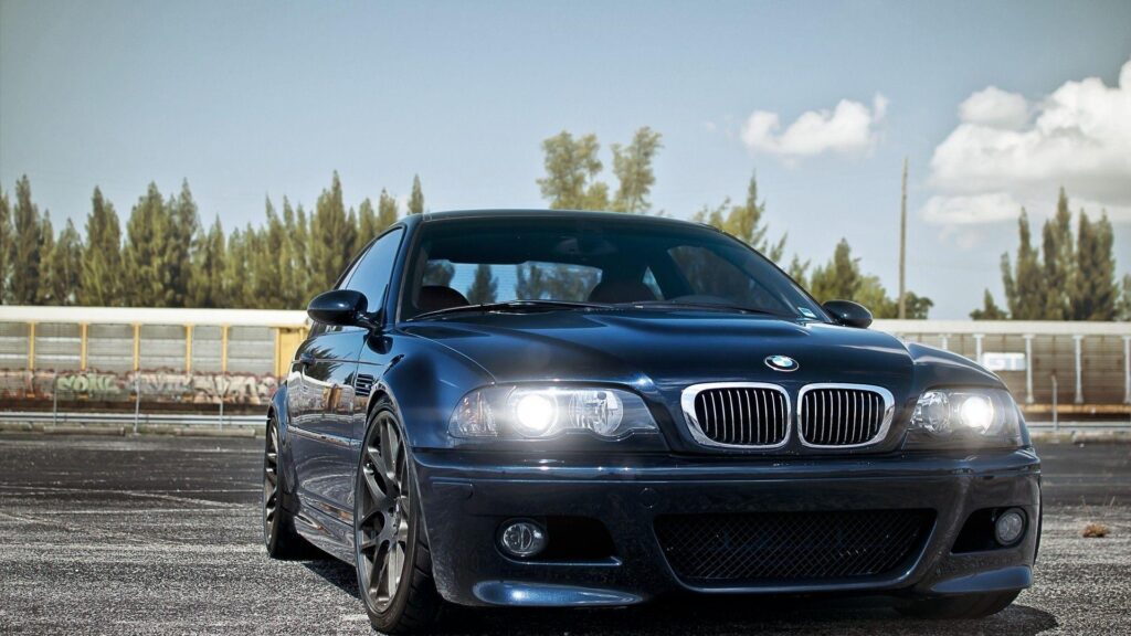 Cars parking headlights Bmw m e wallpapers