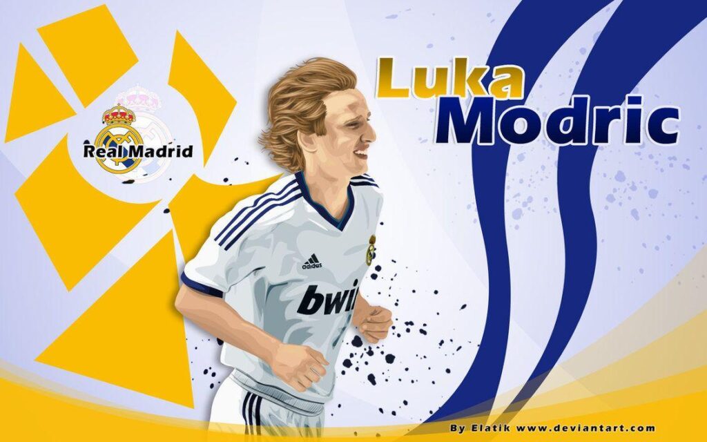 Real Madrid Luka Modrić Exclusive 2K Wallpapers