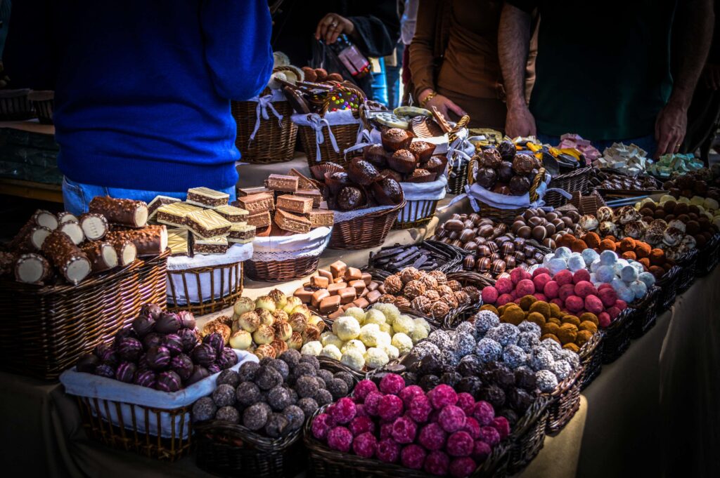 Candy, chocolates, food festival, food market, london, southbank