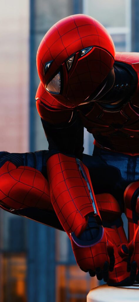 Marvel spiderman ps game k iPhone ilikewallpapers