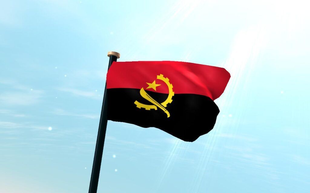 Angola Flag D Free Wallpapers for Android