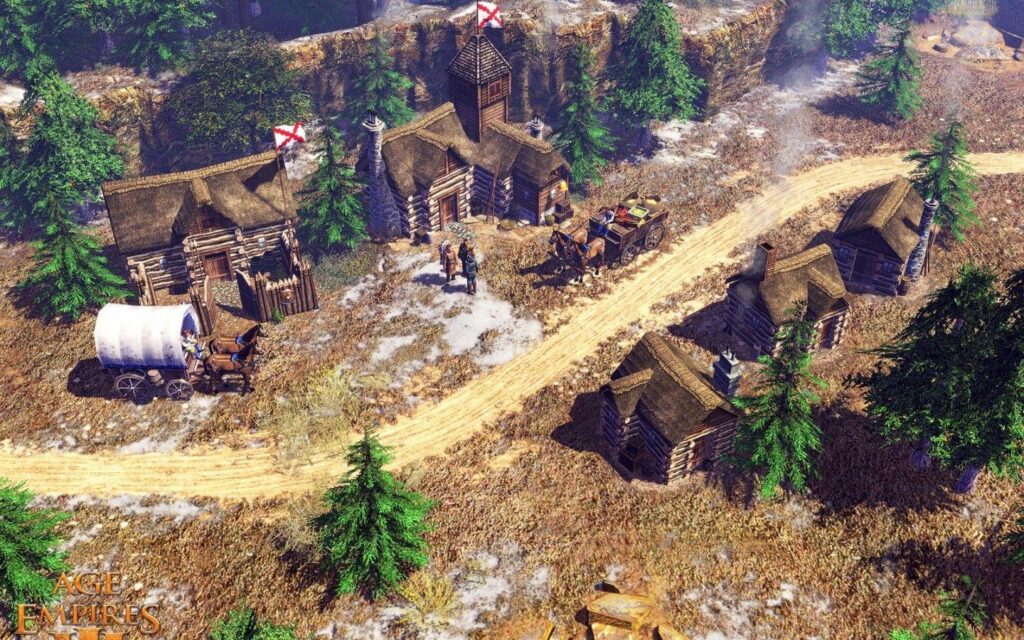 Age of Empires III, computer games , widescreen wallpapers