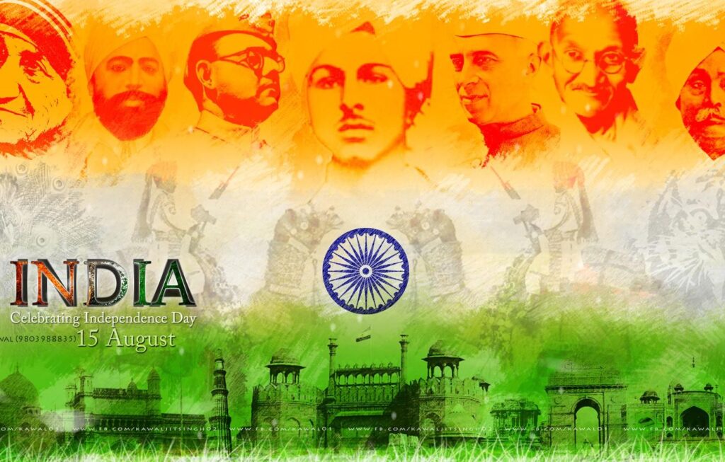Wallpapers wallpaper, india, kawal, Download, aug, Independence day Wallpaper for desktop, section абстракции