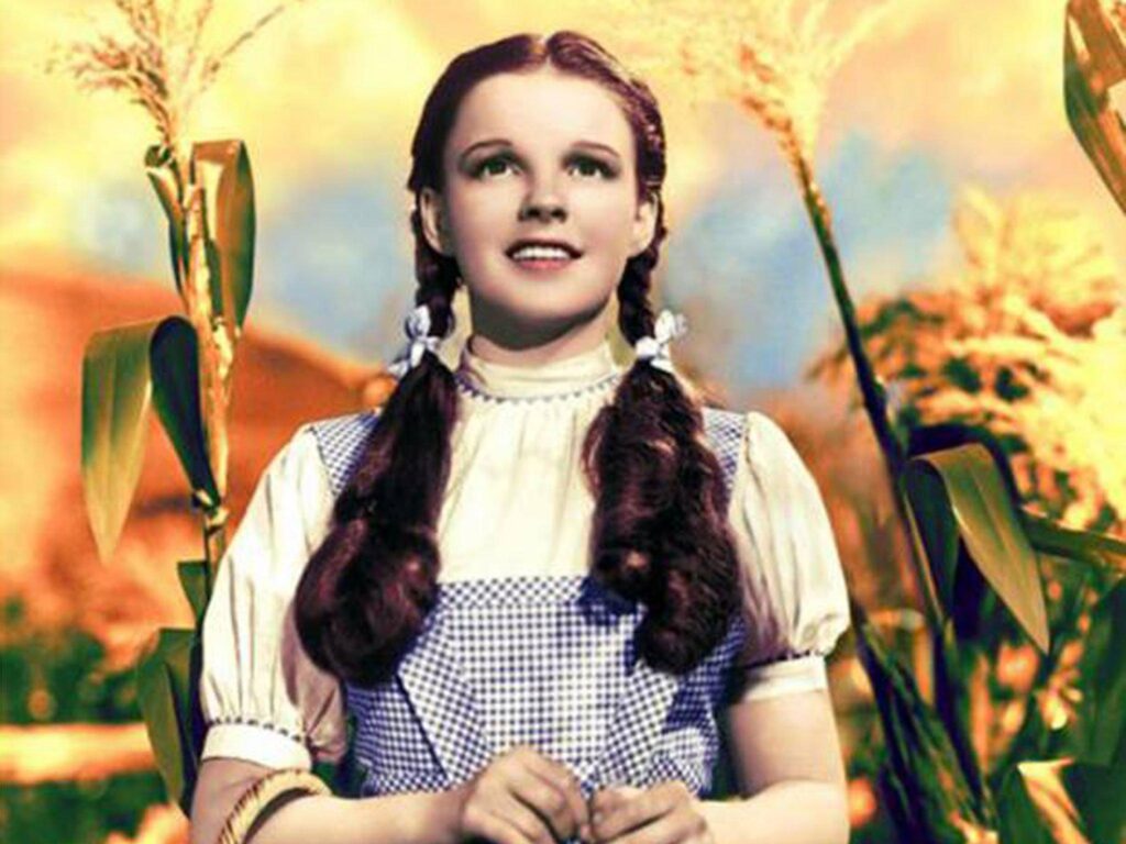 Judy Garland’s dress from The Wizard of Oz expected to sell for