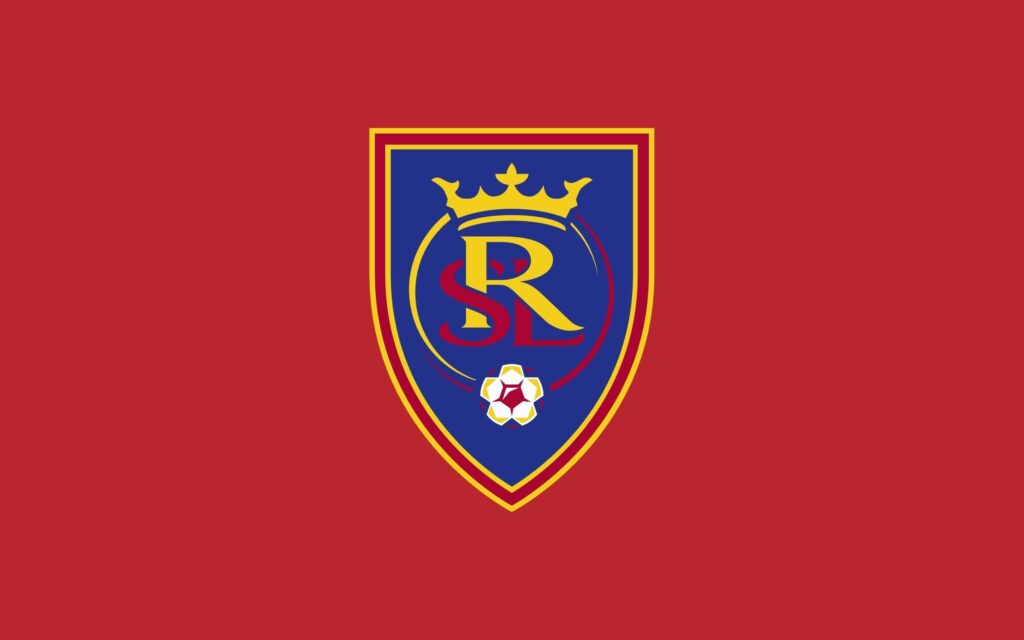 MLS Real Salt Lake Logo Red wallpapers in Soccer
