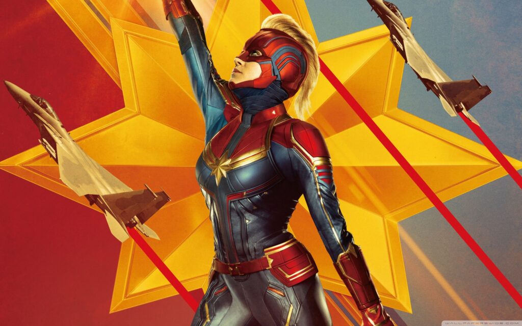 Captain Marvel ❤ K 2K Desk 4K Wallpapers for • Wide & Ultra