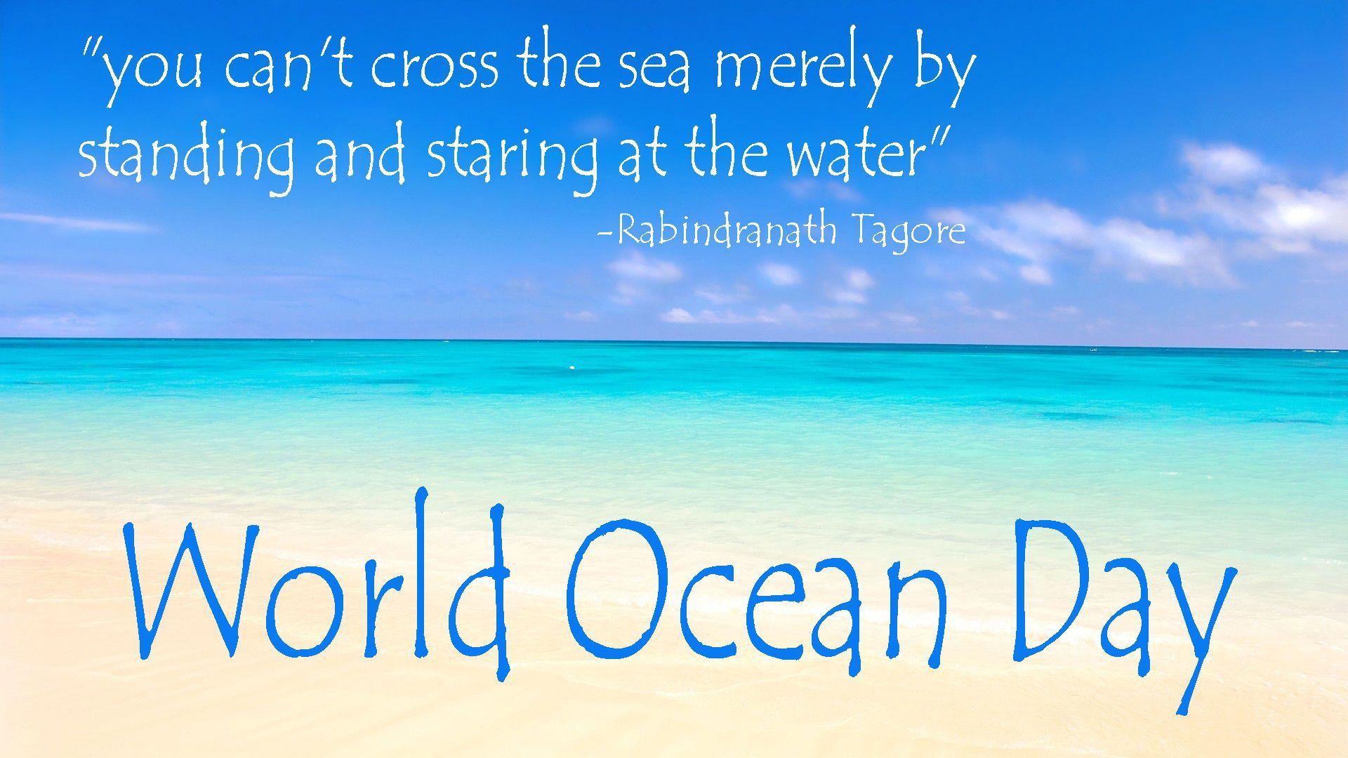 Happy World Ocean Day Wallpapers