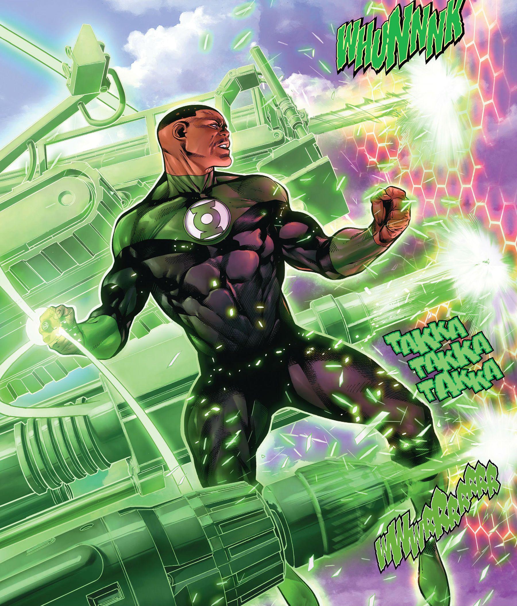Green Lantern John Stewart by Rafa Sandoval