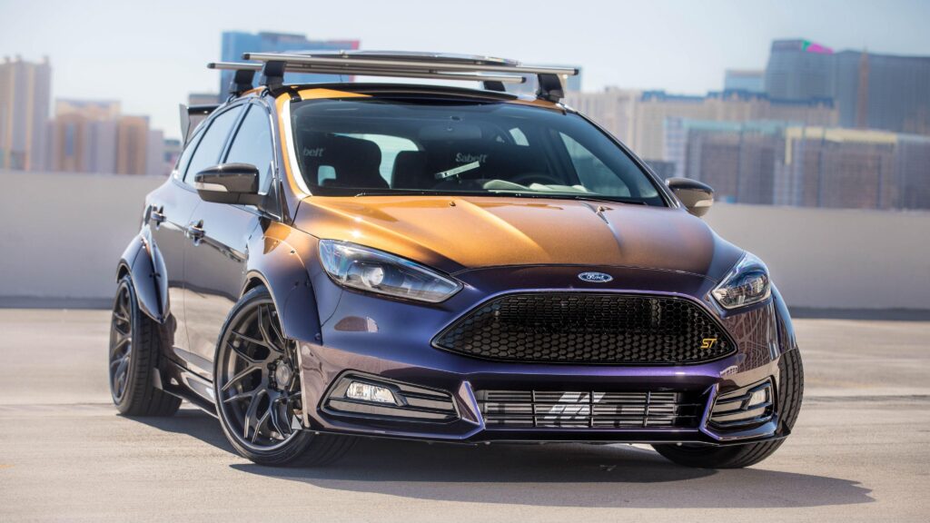 Ford Focus ST by Blood Type Racing K Wallpapers