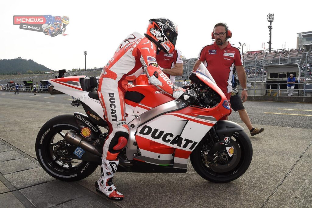 Dovizioso tops Motegi MotoGP day one