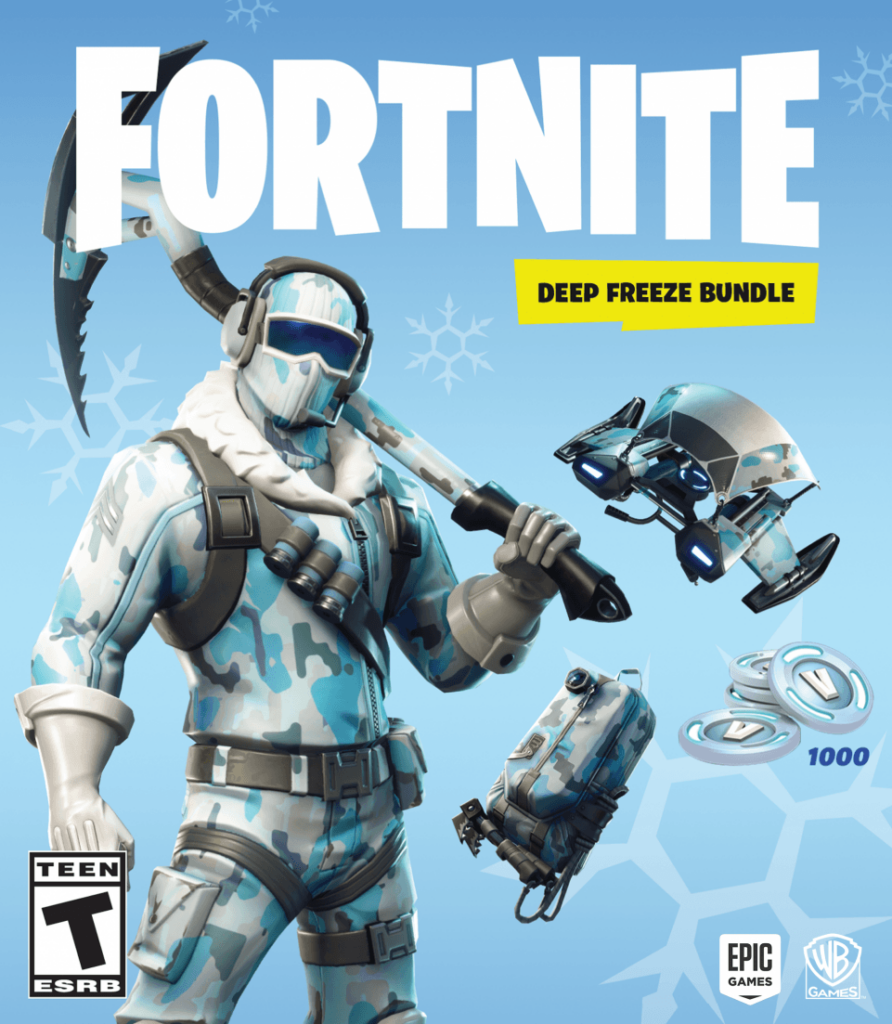 Fortnite’ Deep Freeze Bundle Coming to PS, Xbox & Switch With