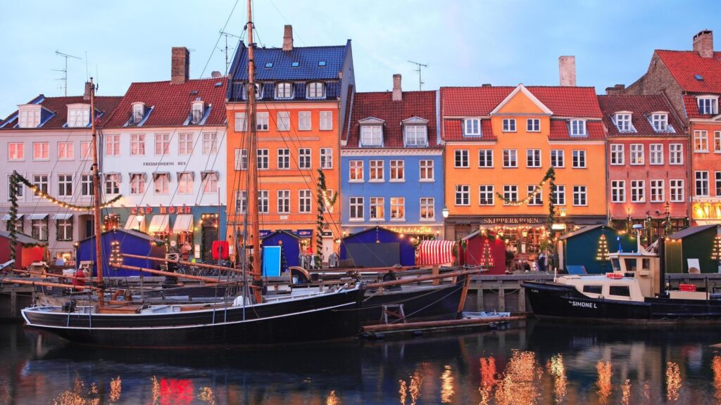 Picture Denmark Copenhagen Cities Houses