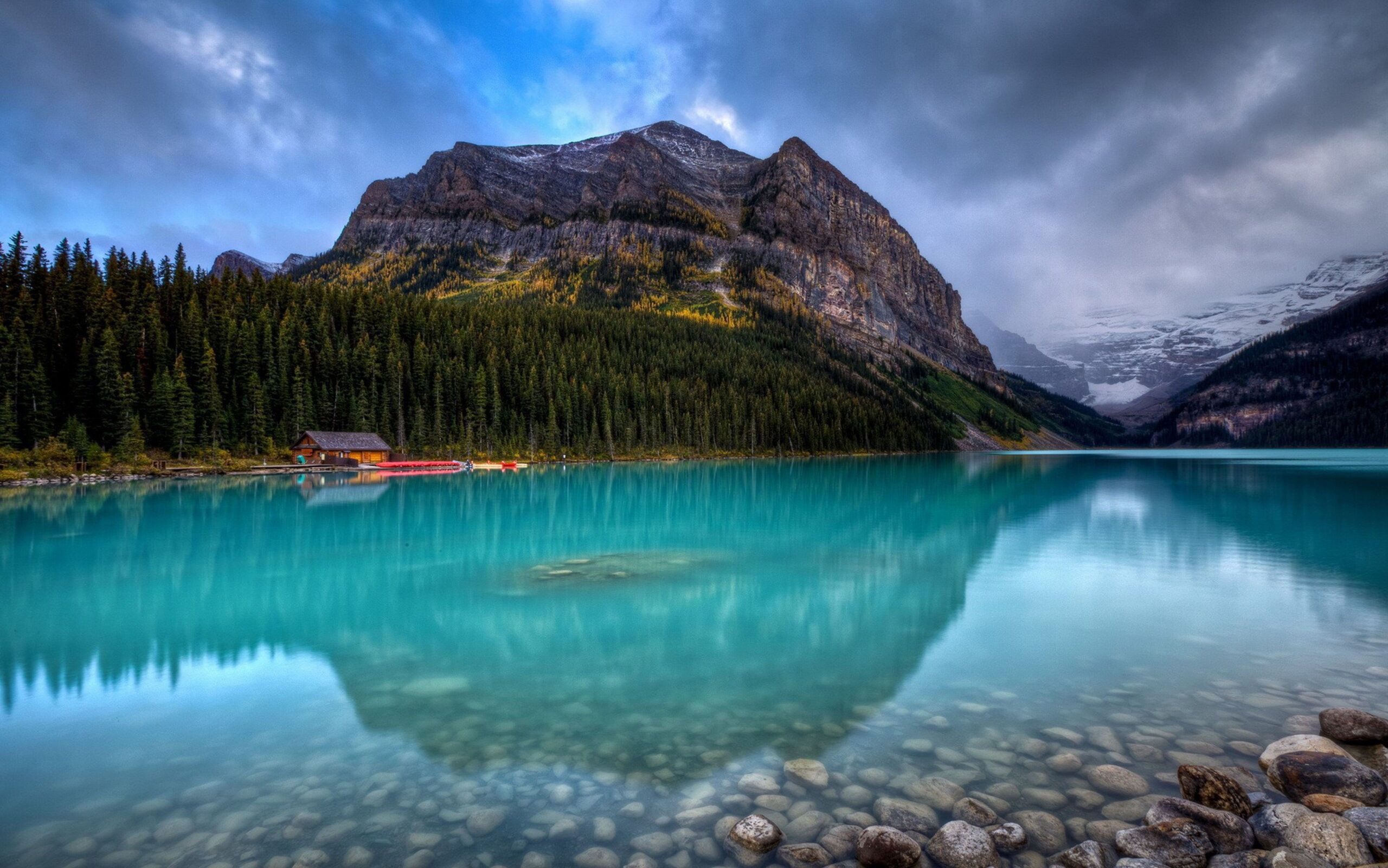 Lake Louise Banff National Park In Canada Wallpapers Hd
