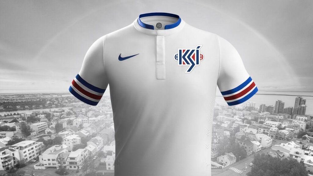 Iceland Kit and Logo Redesign by Matthew Wolff
