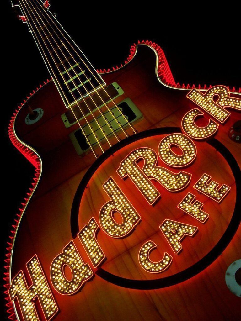 Hard Rock Cafe Guitar by DarkCozy