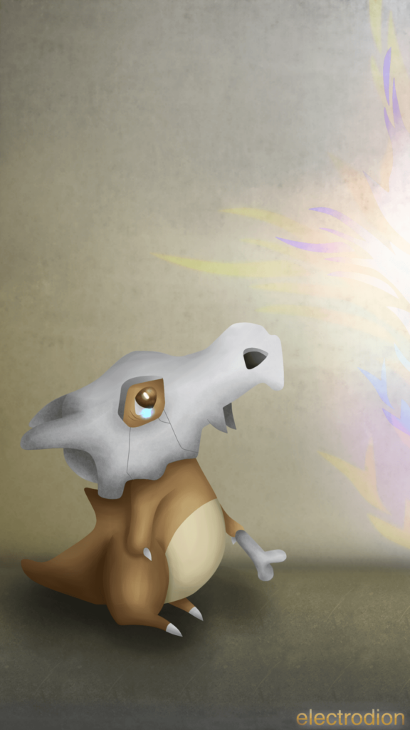 Remake Cubone Smartphone Wallpapers QHD by electrodion
