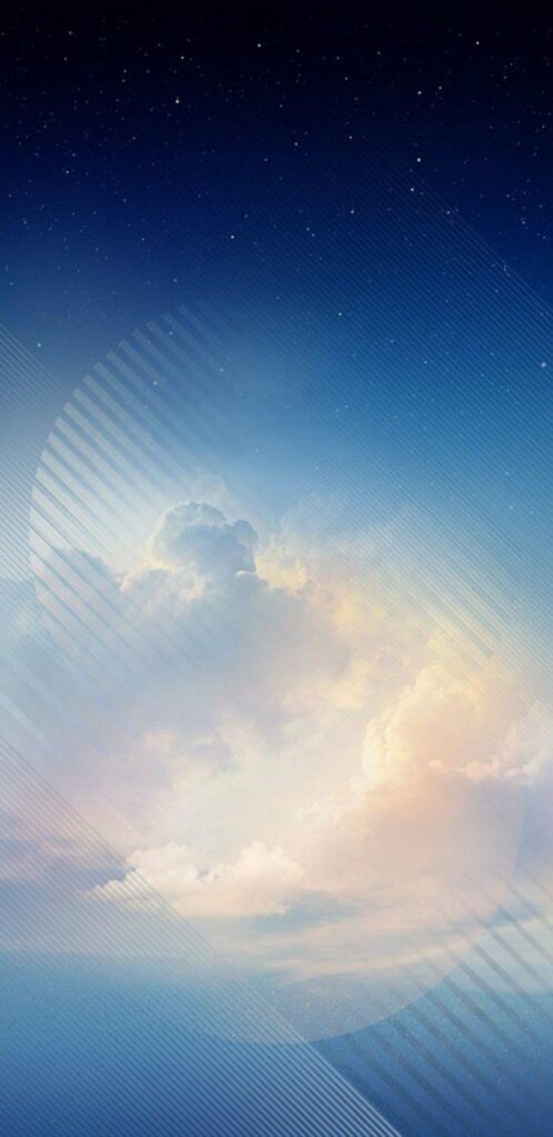 Blue Sky Apple iPhone Wallpapers