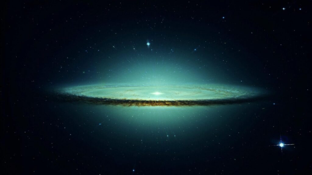 Glow pulsar the big bang sombrero galaxy wallpapers