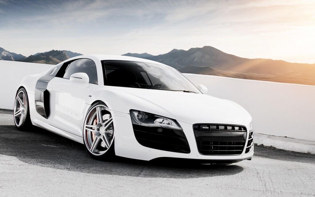 Audi R Wallpapers White