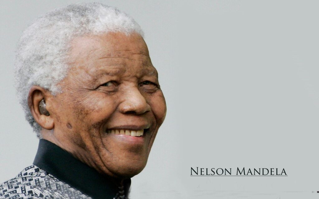 Nelson Mandela President Of South Africa Hi