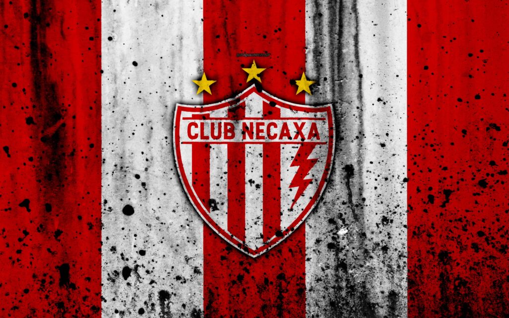 Download wallpapers k, FC Necaxa, grunge, Liga MX, soccer, art
