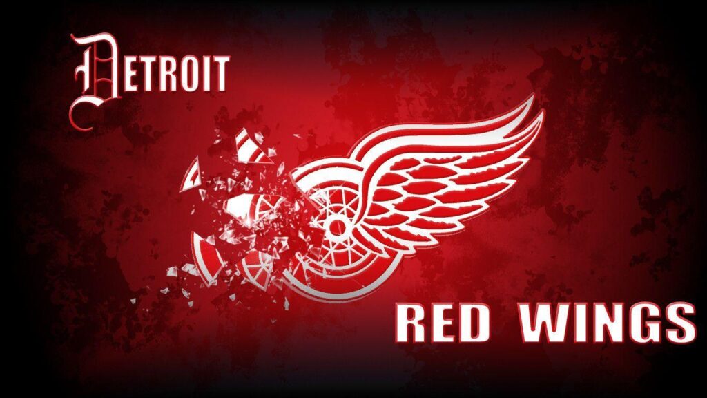 Detroit Red Wings desk 4K wallpapers